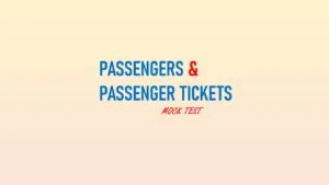Passengers and Passenger Tickets