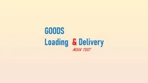 Railway Goods MCQ Quiz