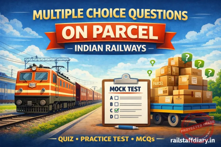 Multiple Choice Questions on Parcel