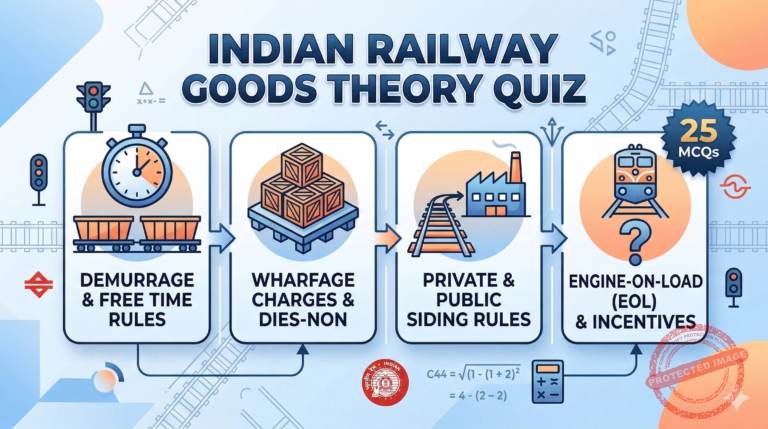 Indian Railway Goods Theory Quiz