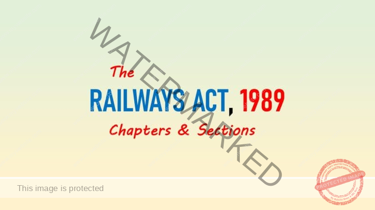 The Railways Act 1989 - Chapters & Sections